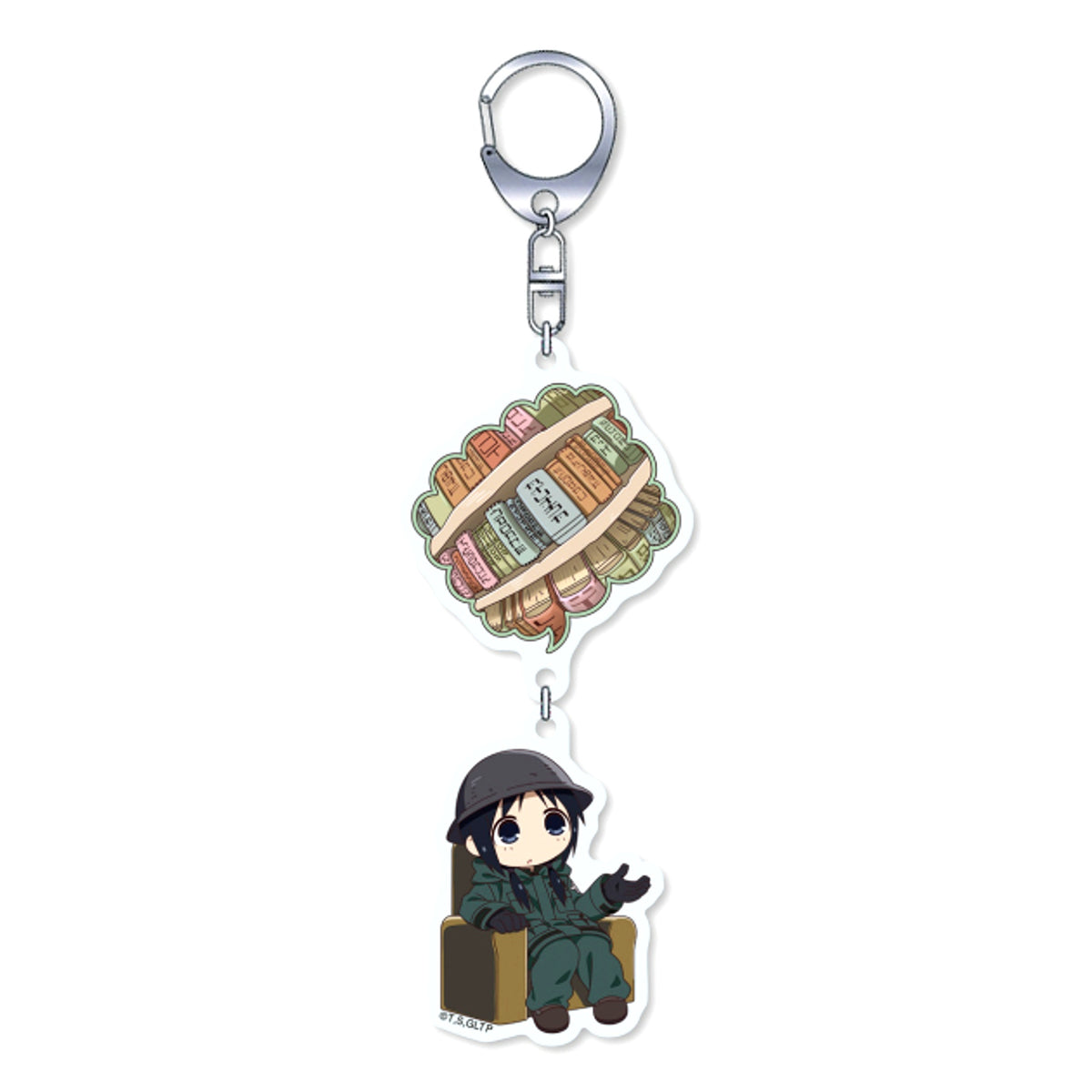 Girls' Last Tour Swaying Acrylic Keychain Bookshelf Chito [NEW]