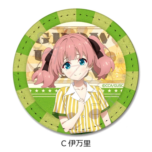 Grow Up Show: Sunflower Circus Leather Badge C (Imari) [NEW]