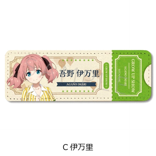 Grow Up Show: Sunflower Circus Leather Badge (Long) C (Imari) [NEW]