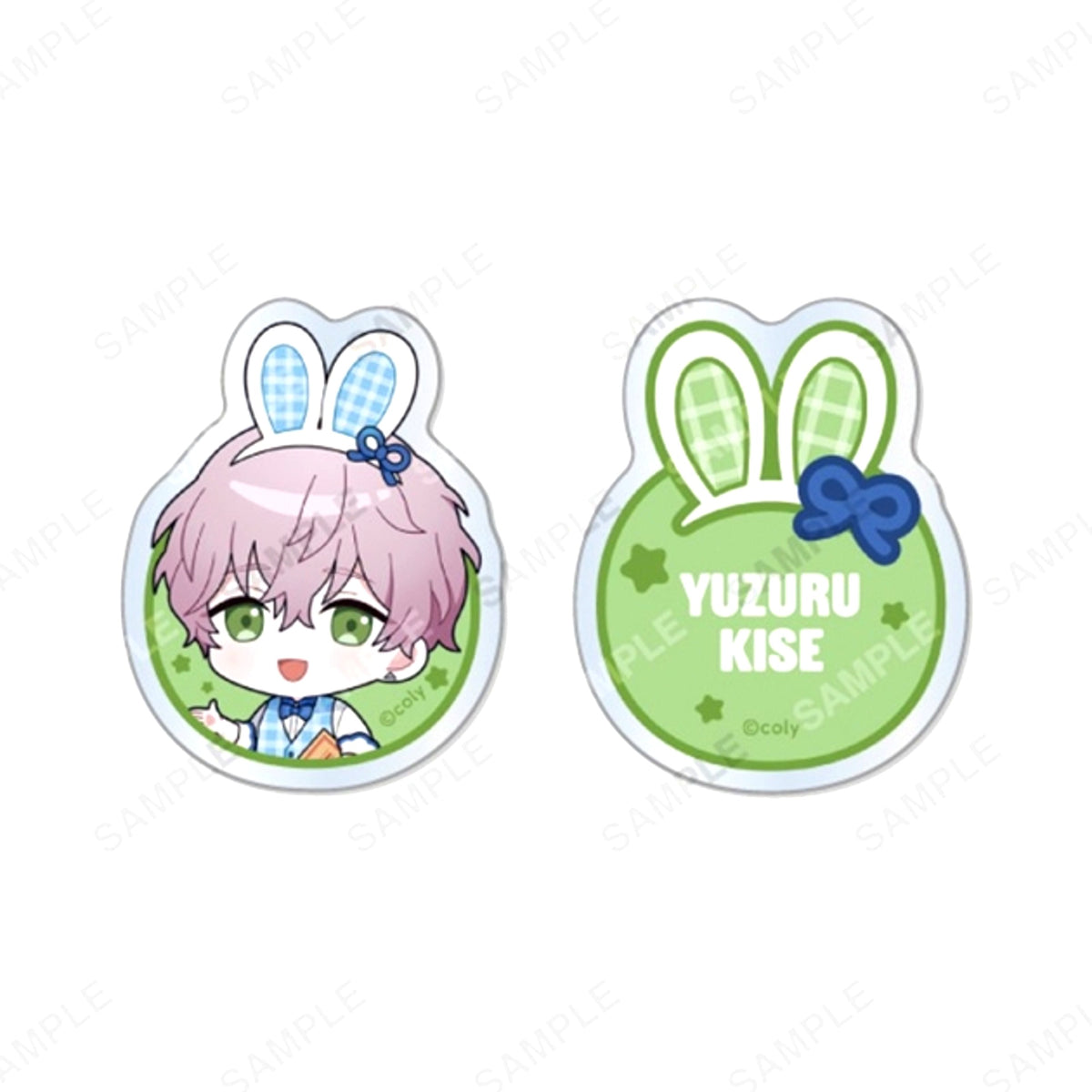 Break My Case Acrylic Badge Set HOP'N Diner Yuzuru Kise Goods - Badge [NEW]