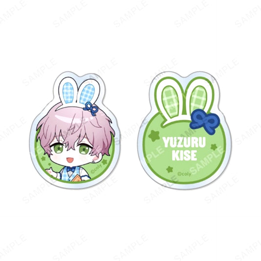 Break My Case Acrylic Badge Set HOP'N Diner Yuzuru Kise Goods - Badge [NEW]