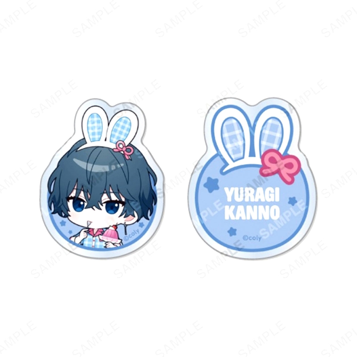 Break My Case Acrylic Badge Set HOP'N Diner Yuragi Kanno Goods - Badge [NEW]
