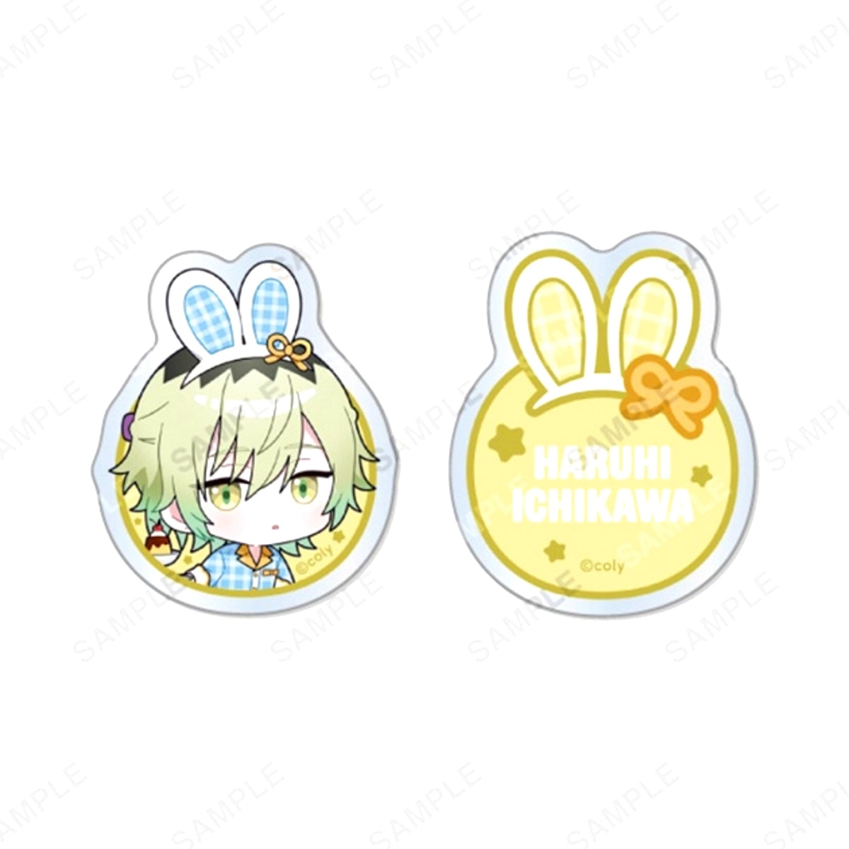 Break My Case Acrylic Badge Set HOP'N Diner Haruhi Ichikawa Goods - Badge [NEW]