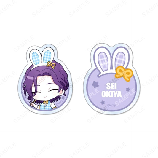 Break My Case Acrylic Badge Set HOP'N Diner Sei Pkiya Goods - Badge [NEW]