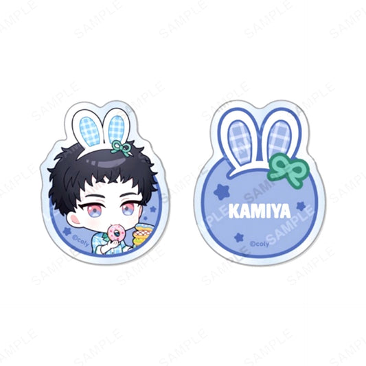 Break My Case Acrylic Badge Set HOP'N Diner Kamiya Goods - Badge [NEW]