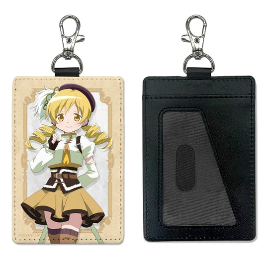 Puella Magi Madoka Magica The Movie -Walpurgisnacht: Rising- Mami Tomoe Pass Case (with Snap Hook) [NEW]