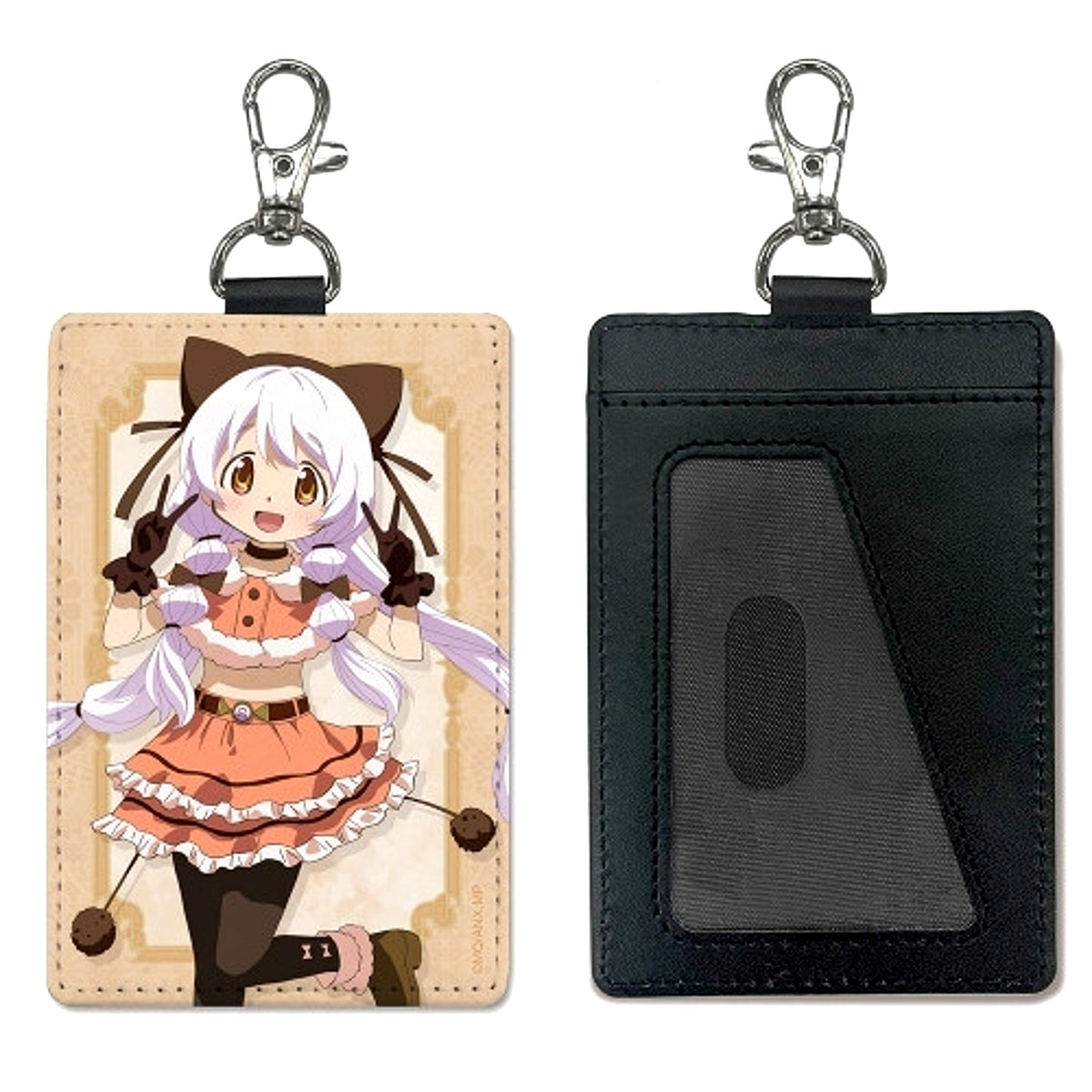 Puella Magi Madoka Magica The Movie -Walpurgisnacht: Rising- Nagisa Momoe Pass Case (with Snap Hook) [NEW]