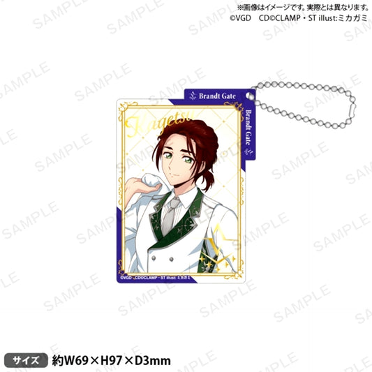 Cardfight!! Vanguard Divinez Foil Stamped Acrylic Keychain After Party ver. Kagetsu Yakumo [NEW]
