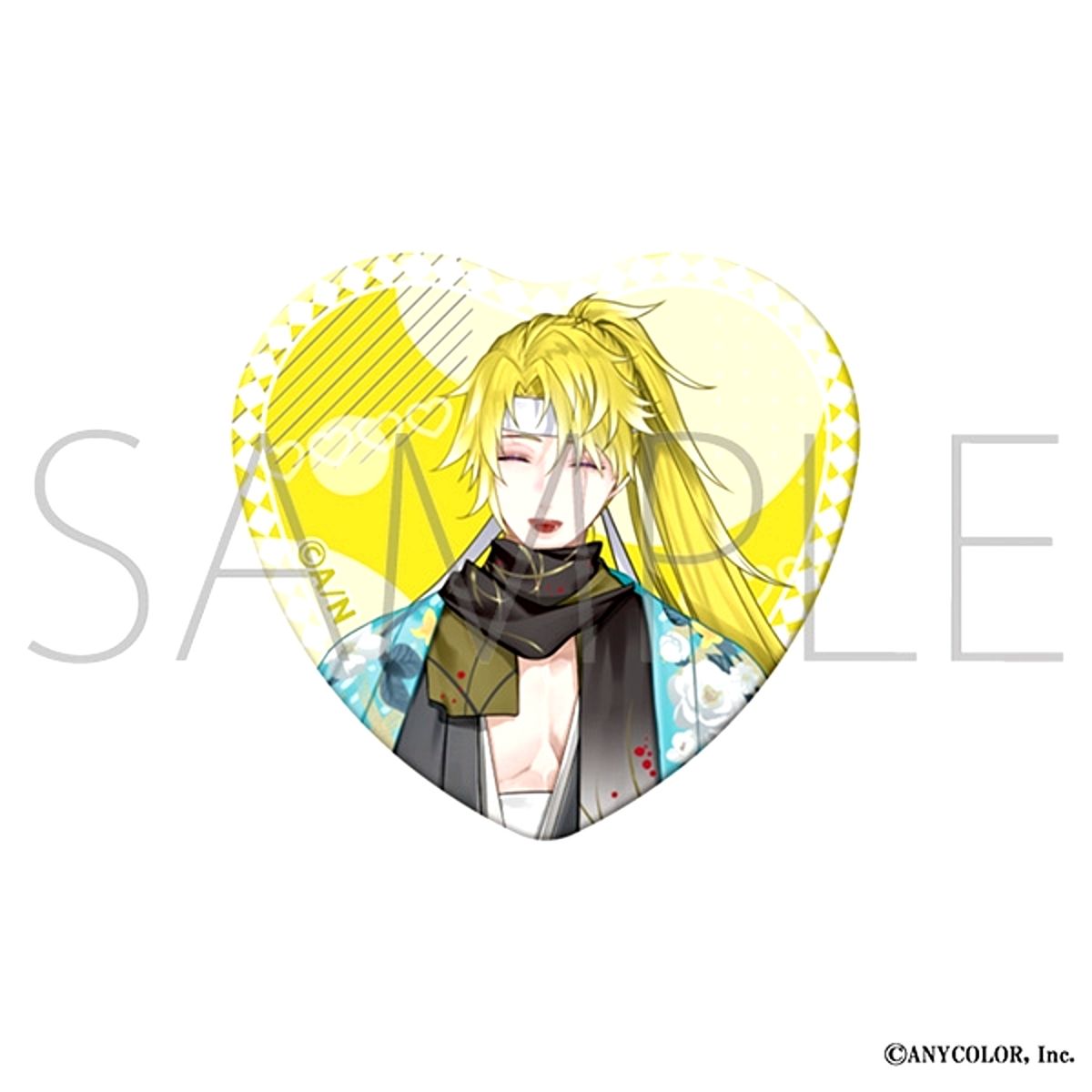 NIJISANJI EN Heart Button /Sonny Brisko Goods - Badge [NEW]