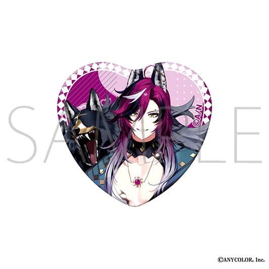 NIJISANJI EN Heart Button /Doppio Dropscythe Goods - Badge [NEW]