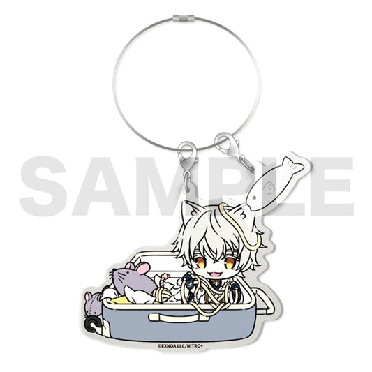 Touken Ranbu ONLINE Touneko Danshi Keychain 005: Tsurumaru Kuninaga Tiger Bell ver. Goods - Keychain [NEW]