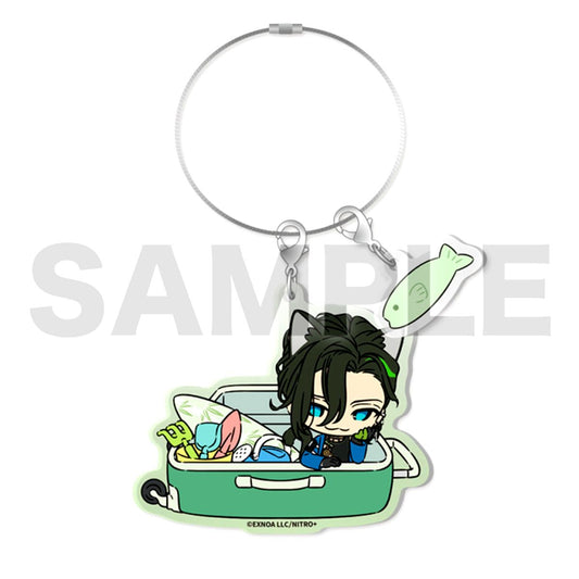 Touken Ranbu ONLINE Touneko Danshi Keychain 006: Sasanuki Tiger Bell ver. Goods - Keychain [NEW]