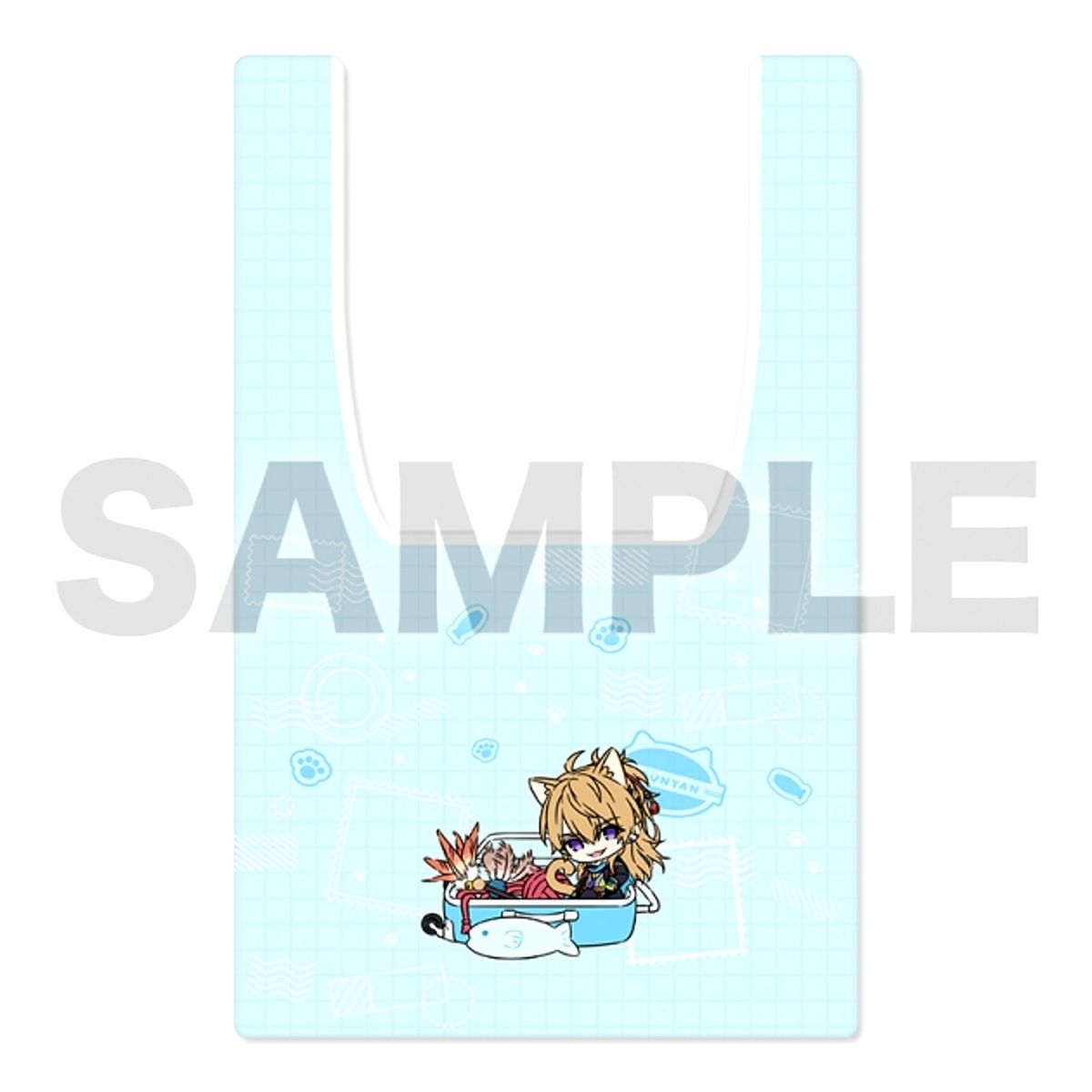 Touken Ranbu ONLINE Touneko Danshi Eco Bag 002: Koryuu Kagemitsu Tiger Bell ver. Goods - Bag [NEW]