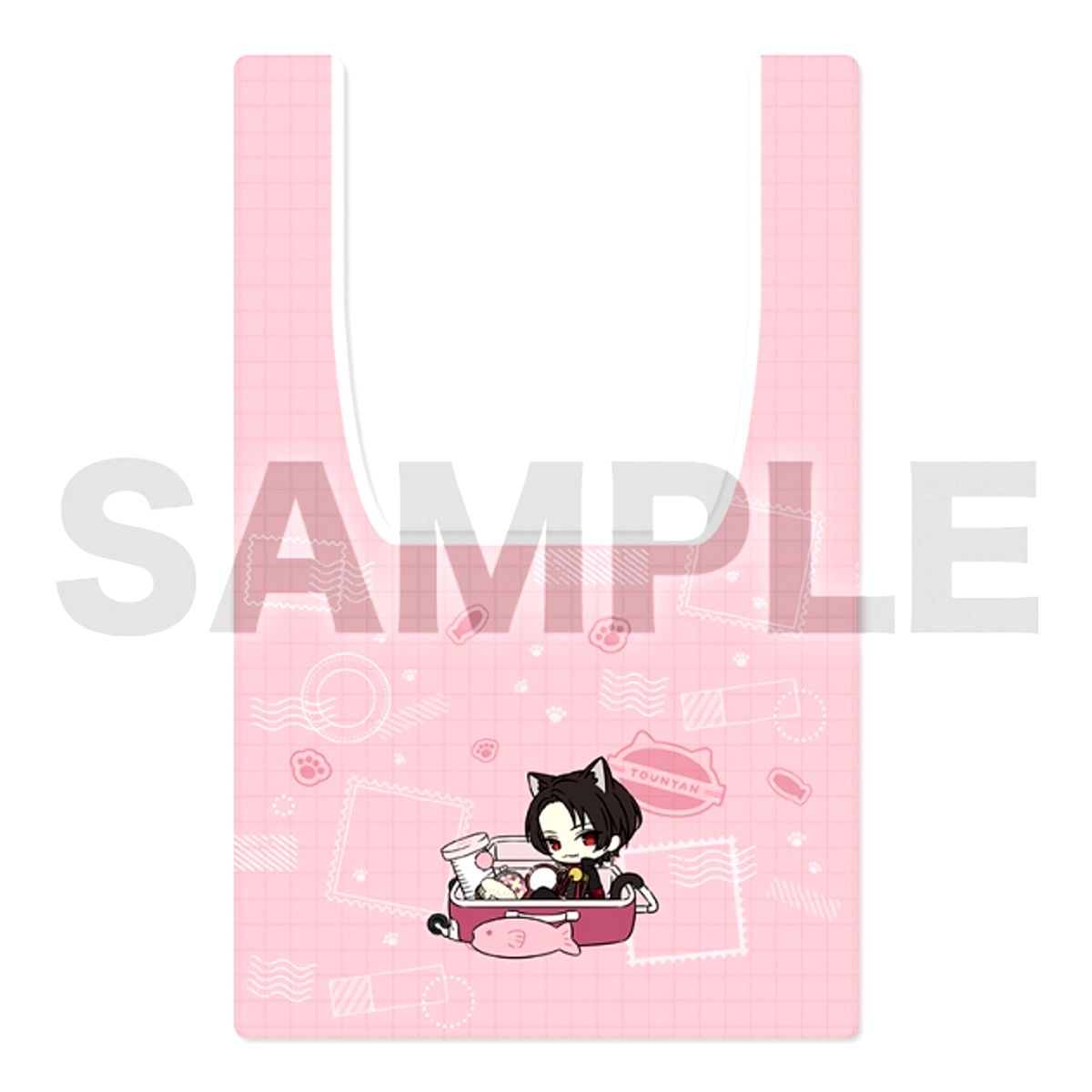 Touken Ranbu ONLINE Touneko Danshi Eco Bag 003: Kashu Kiyomitsu Tiger Bell ver. Goods - Bag [NEW]