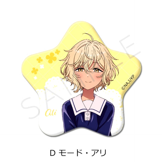 TV Anime I Want to Love You Till Your Dying Day Star-Shaped Can Badge D (Ali Maud) [NEW]