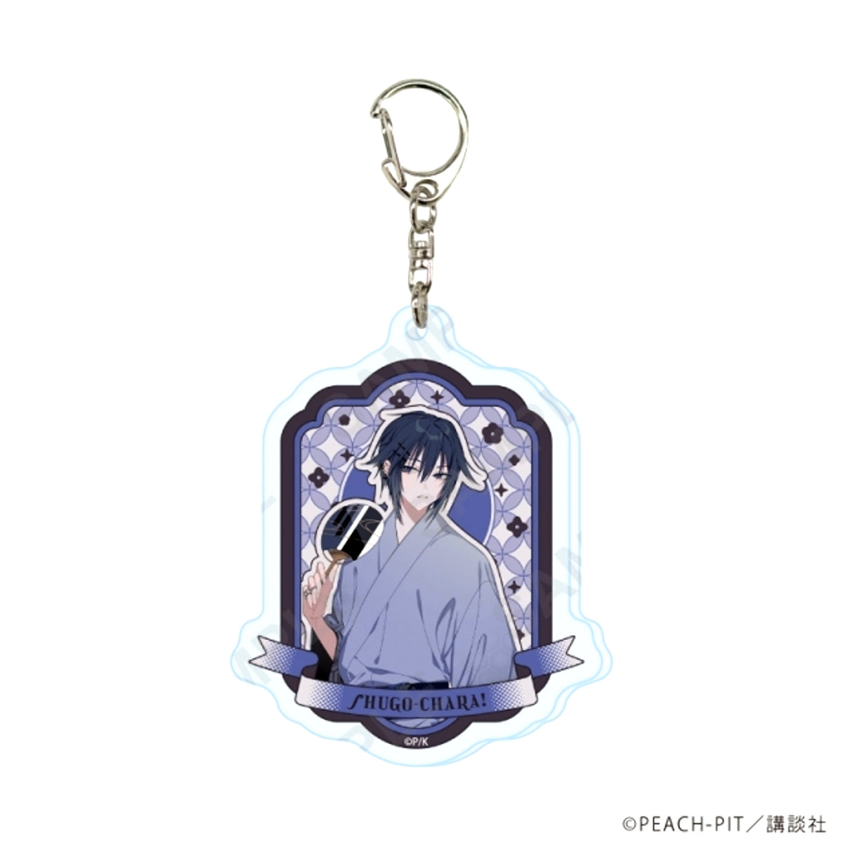 Shugo Chara! Acrylic Keychain 26 / Ikuto Tsukiyomi Yukata ver. (Newly Drawn Illustration) [NEW]