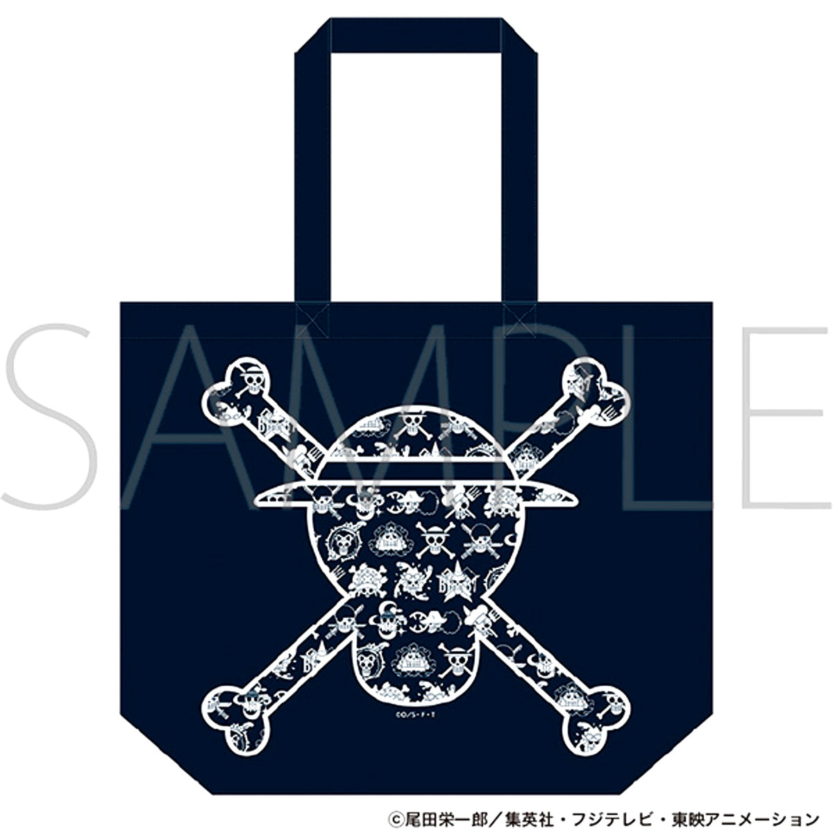 One Piece Pirate Flag Series Tote Bag Straw Hat Crew [NEW]