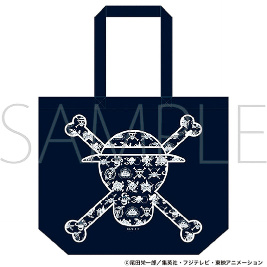 One Piece Pirate Flag Series Tote Bag Straw Hat Crew [NEW]