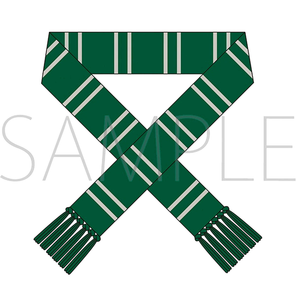 Harry Potter Scarf (Slytherin) for Plush [NEW]