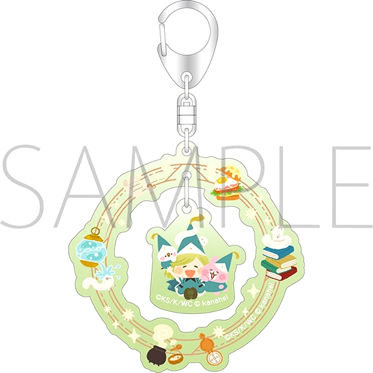 Witch Hat Atelier Swaying Acrylic Keychain / Coco Kanahei's Small Animals Collaboration [NEW]