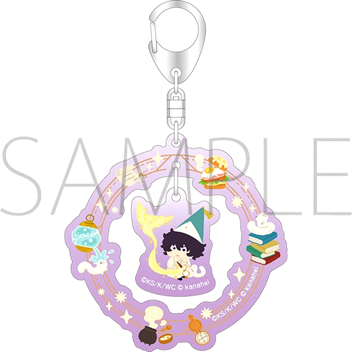Witch Hat Atelier Swaying Acrylic Keychain / Agott Kanahei Small Animals Collaboration [NEW]