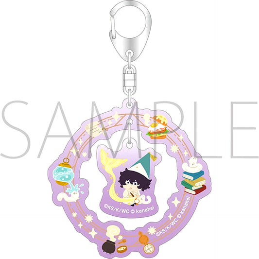 Witch Hat Atelier Swaying Acrylic Keychain / Agott Kanahei Small Animals Collaboration [NEW]