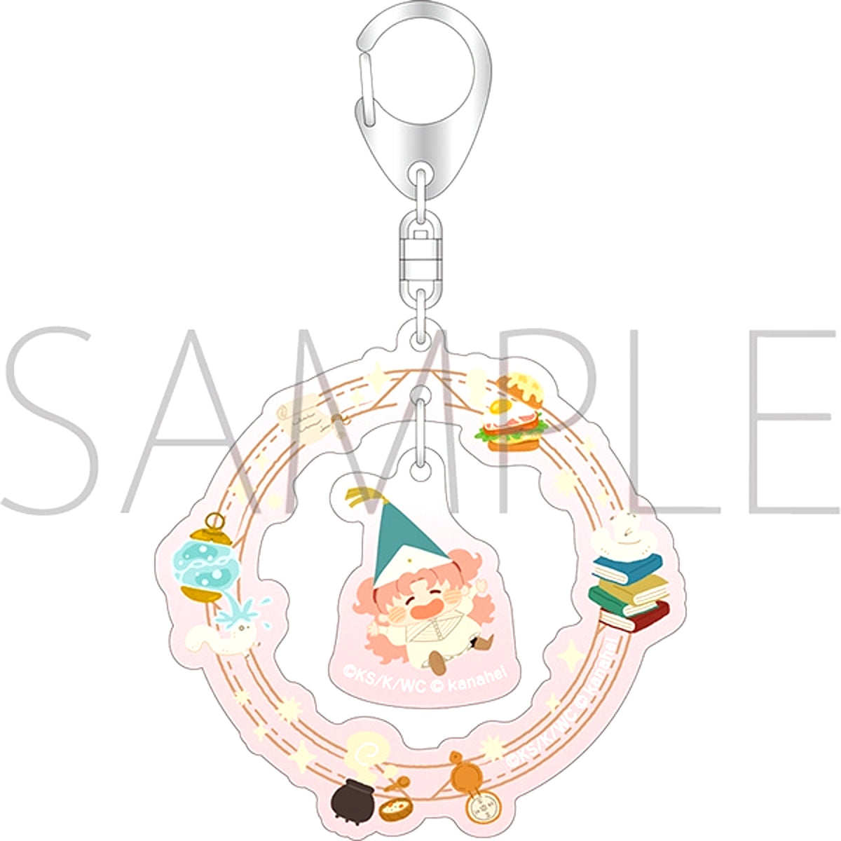 Witch Hat Atelier Swaying Acrylic Keychain / Tetia Kanahei Small Animals Collaboration [NEW]