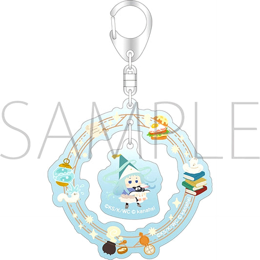 Witch Hat Atelier Swaying Acrylic Keychain / Richeh Kanahei Small Animals Collaboration [NEW]