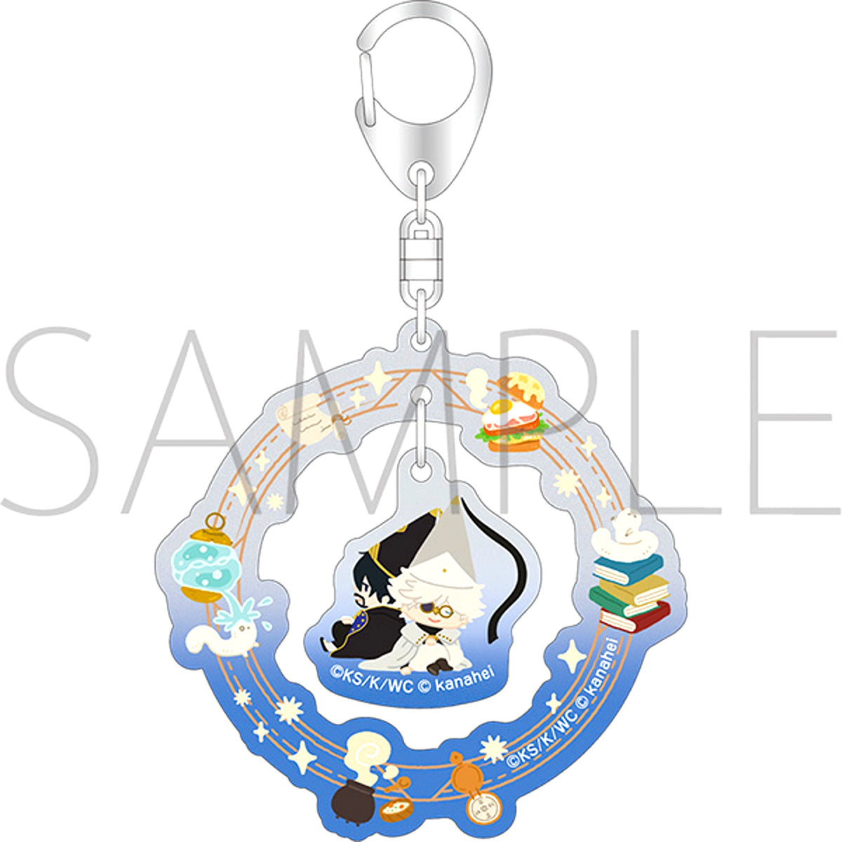 Witch Hat Atelier Swaying Acrylic Keychain / Qifrey & Olruggio Kanahei's Small Animals Collaboration [NEW]