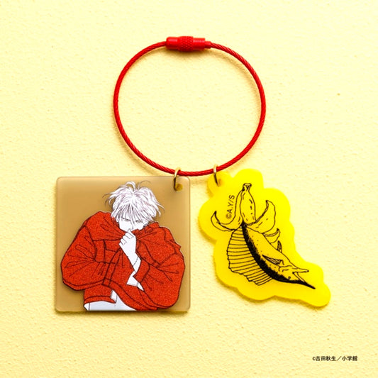 Banana Fish Double Acrylic Key Ring 4. Ash B (Banana Fish) [NEW]