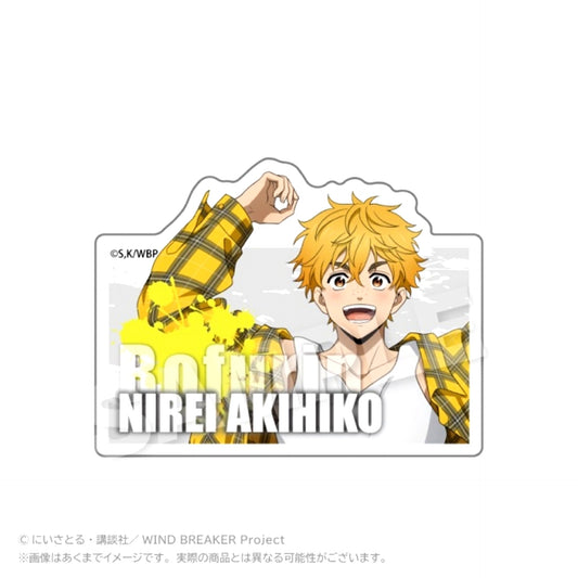WIND BREAKER Acrylic Name Badge Acrobat ver. Akihiko Nirei [NEW]