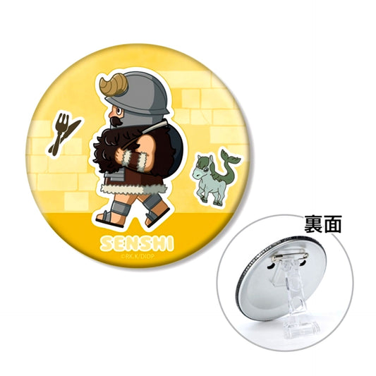 TV Anime Delicious in Dungeon Senshi Chibitoko 3WAY Button Goods - Badge [NEW]