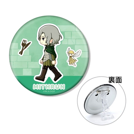 TV Anime Delicious in Dungeon Misurn Chibitoko 3WAY Button Goods - Badge [NEW]