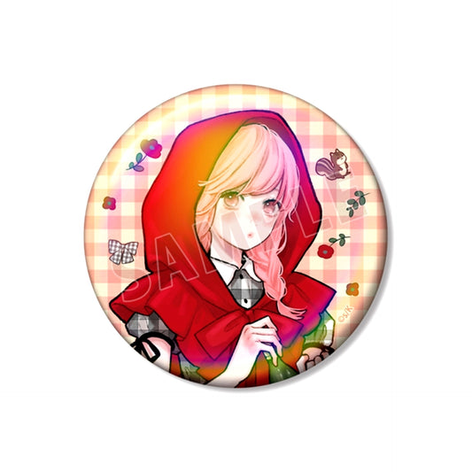 A Sign of Affection Newly Drawn by suu Morishita Yuki Itose Fairy Tale ver. 75mm Aurora Can Badge ver.A [NEW]