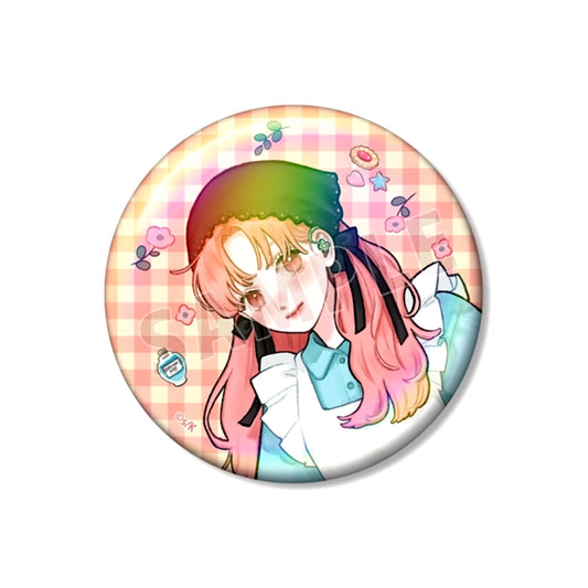 A Sign of Affection Newly Drawn by suu Morishita Yuki Itose Fairy Tale ver. 75mm Aurora Can Badge ver.B [NEW]