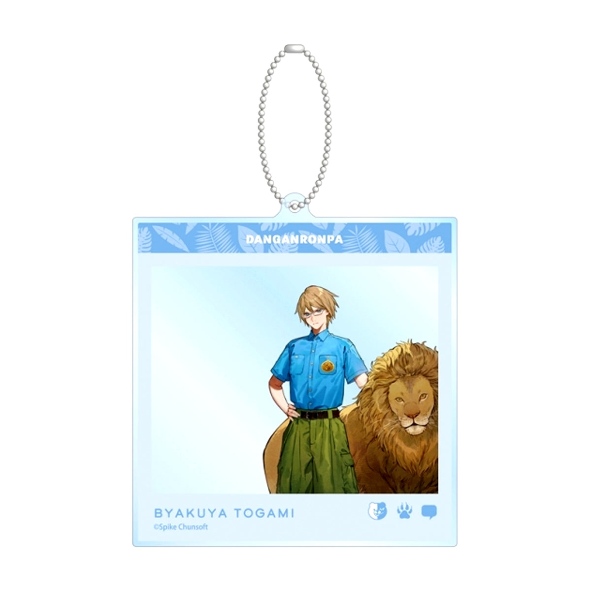 Danganronpa Series Illustration by Tsubata Nozaki Byakuya Togami Zookeeper ver. SNS Style BIG Acrylic Keychain [NEW]