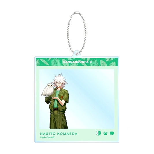 Danganronpa Series Tsubata Nozaki Illustration Nagito Komaeda Zookeeper ver. SNS Style BIG Acrylic Keychain [NEW]