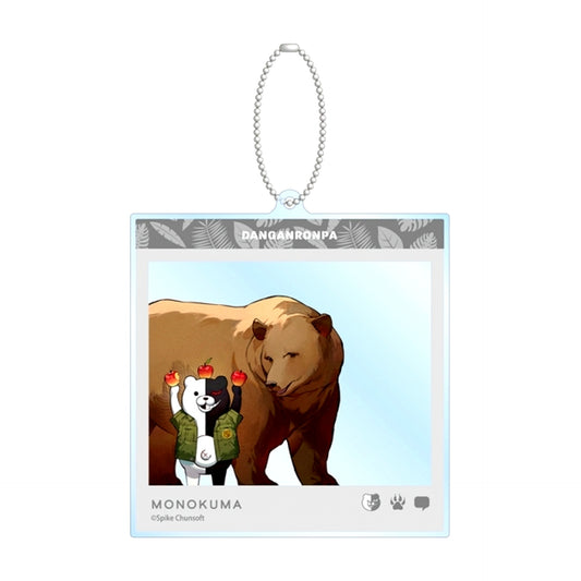 Danganronpa Series Tsubata Nozaki Illustration Monokuma Zookeeper ver. SNS Style BIG Acrylic Keychain [NEW]