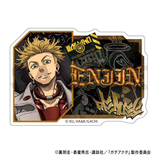 Gachiakuta Acrylic Name Badge Enjin Vital Instrument x Chair [NEW]