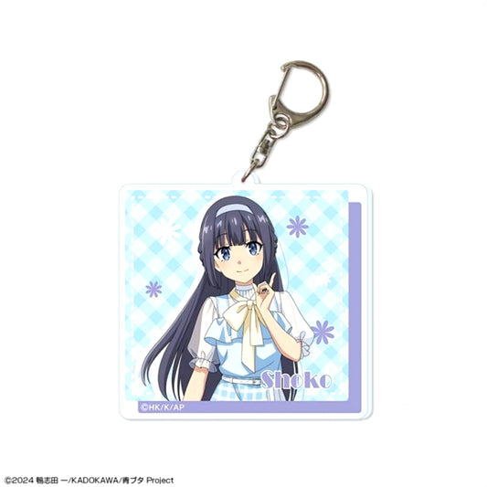 Rascal Does Not Dream Series Big Acrylic Keychain Design 06 (Shoko Makinohara / Summer Check ver.) Goods - Keychain Newly Drawn Resale [NEW]