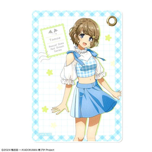 Rascal Does Not Dream Series Razor Pass case Design 02 (Yuika Koga / Summer Check ver.) Goods - Pass case Newly Drawn Resale [NEW]