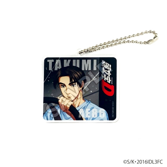 New Initial D the Movie Legend 3 -Dream- Acrylic Keychain Takumi Fujiwara (Reissue) [NEW]