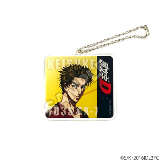 New Initial D the Movie Legend 3 -Dream- Acrylic Keychain Keisuke Takahashi (Reissue) [NEW]