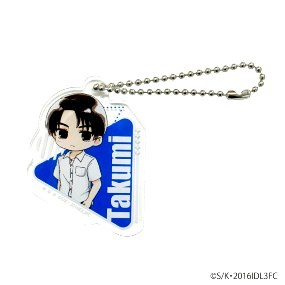 New Initial D the Movie Legend 3 -Dream- Sketchu! Acrylic Keychain Takumi Fujiwara School Uniform (Reissue) [NEW]