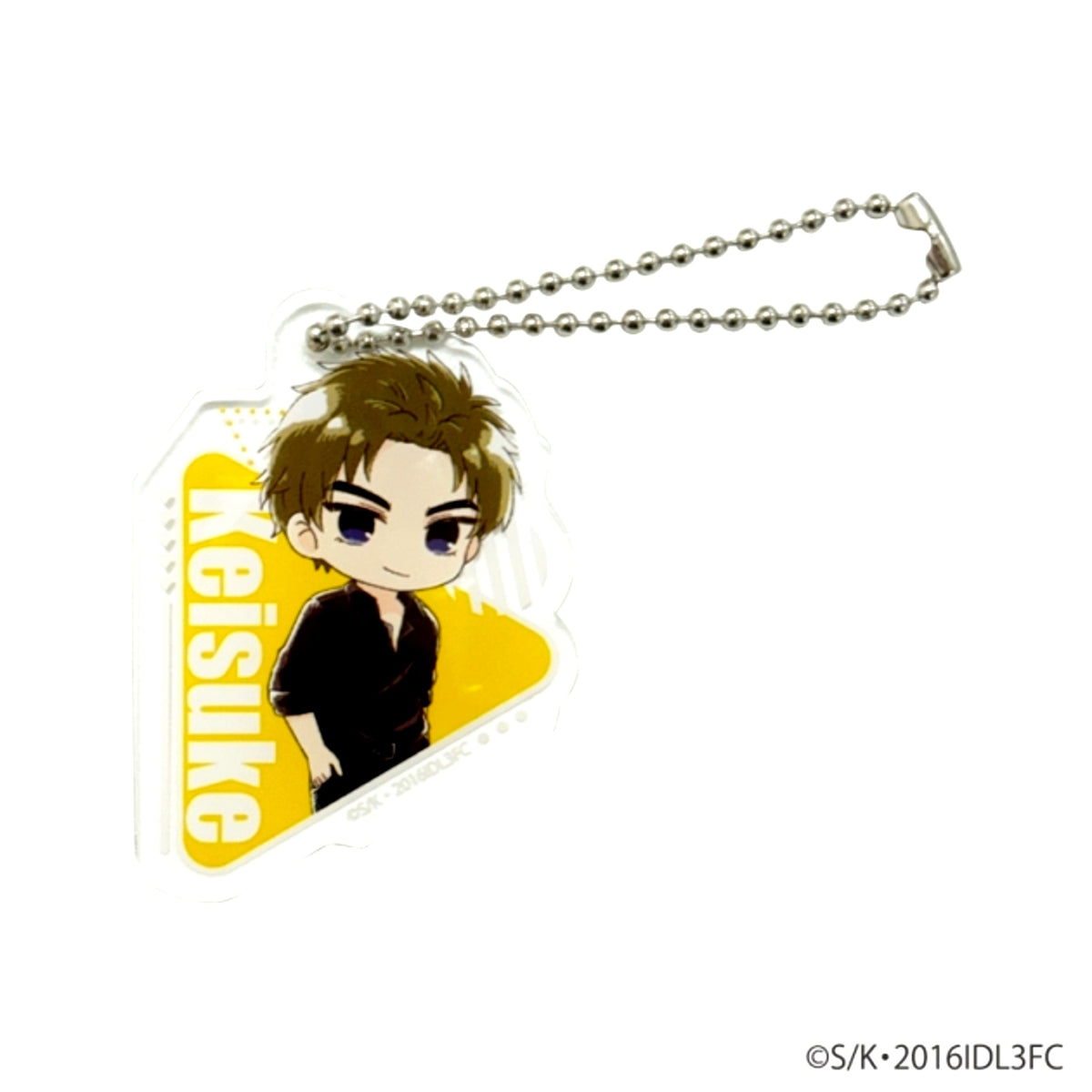 New Initial D the Movie Legend 3 -Dream- Sketchu! Acrylic Keychain Keisuke Takahashi Shirt (Reissue) [NEW]