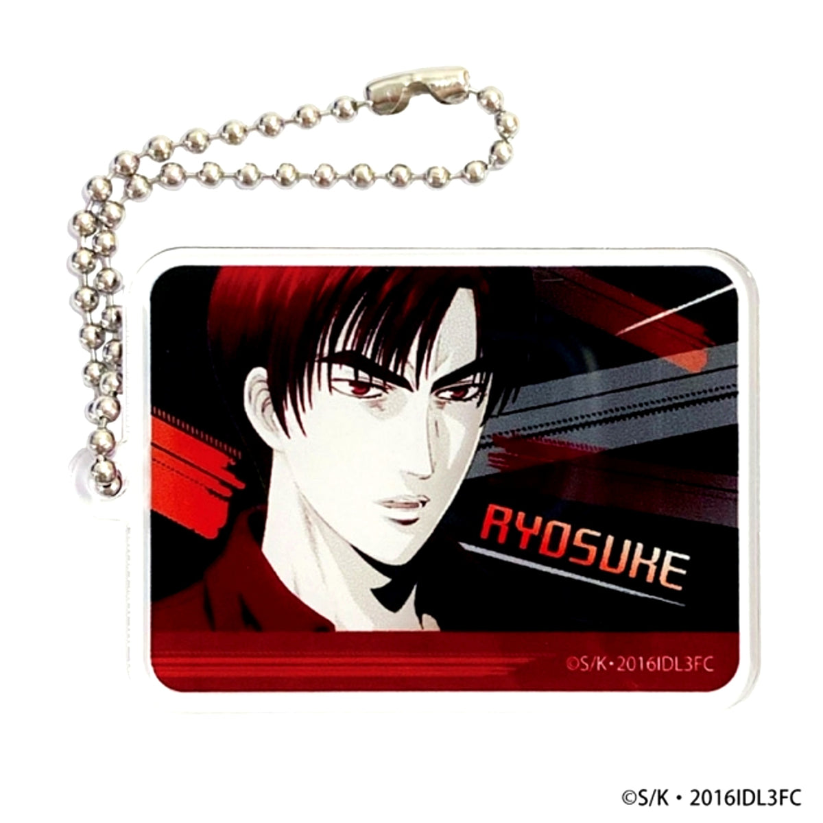 New Initial D the Movie Legend 3 -Dream- Monotone Art Acrylic Keychain Ryosuke Takahashi (Reissue) [NEW]