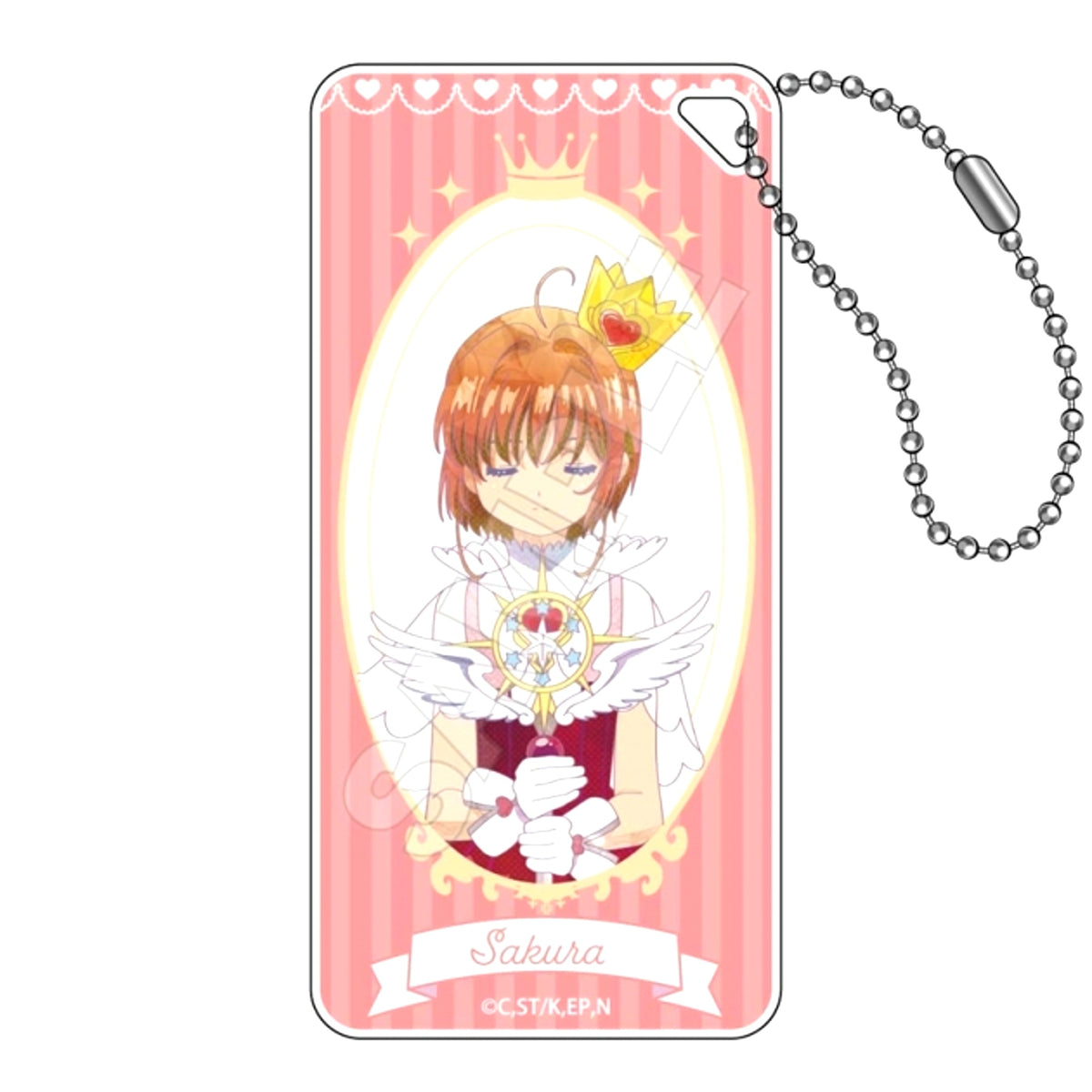 Cardcaptor Sakura Jewel Flash Domiterior Keychain Jr. Sakura Kinomoto B (Reissue) [NEW]