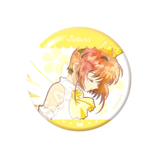 Cardcaptor Sakura Jewel Flash Can Badge Sakura Kinomoto A (Reissue) [NEW]