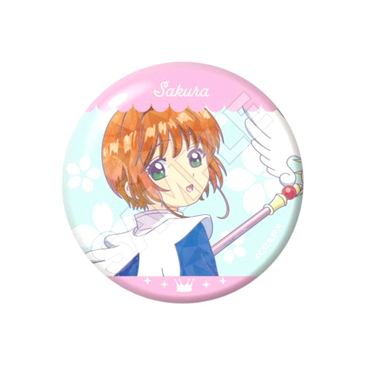 Cardcaptor Sakura Jewel Flash Can Badge Sakura Kinomoto B (Reissue) [NEW]