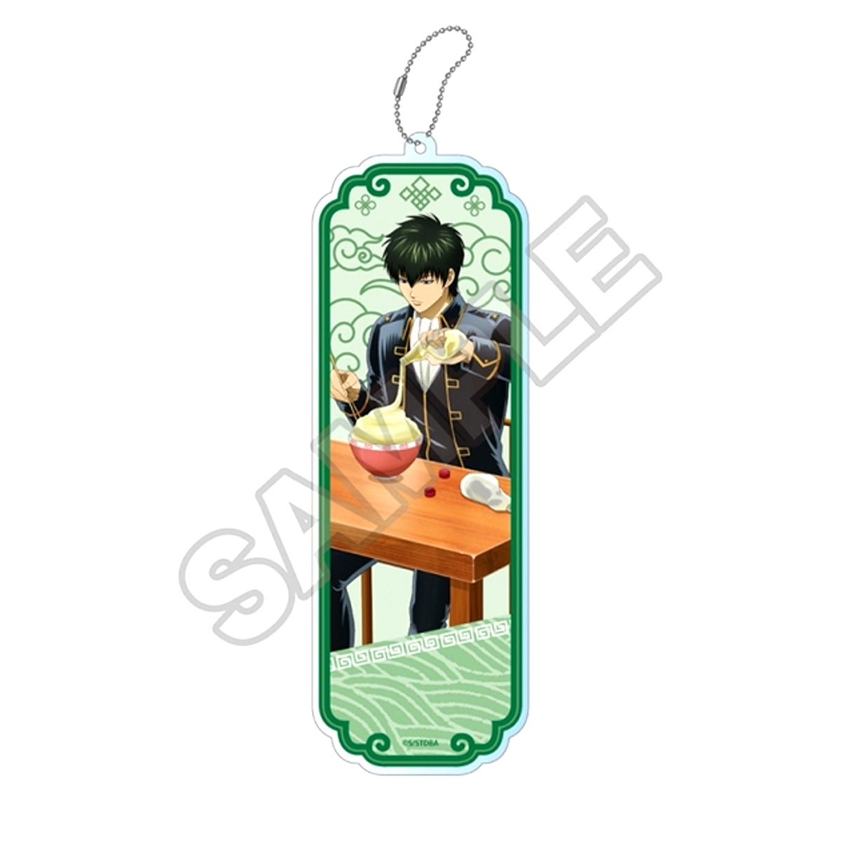 Gintama -No Noodle Lover Is a Bad Guy- Acrylic Keychain BIG Toshiro Hijikata (Reissue) [NEW]